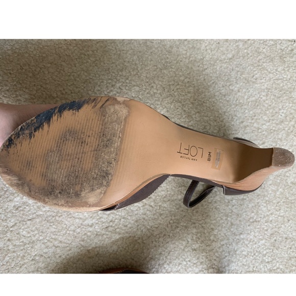 Ann Taylor Loft heeled sandals - Picture 6 of 8